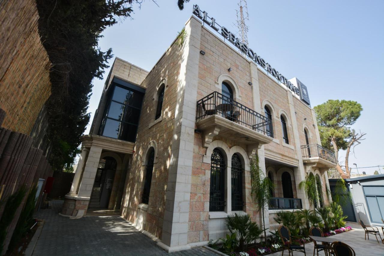 All Seasons Boutique Hotel - Jerusalem Exterior foto